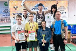 Думиничане отличились на соревнованиях по полиатлону, которые прошли 18 июня в Анненках