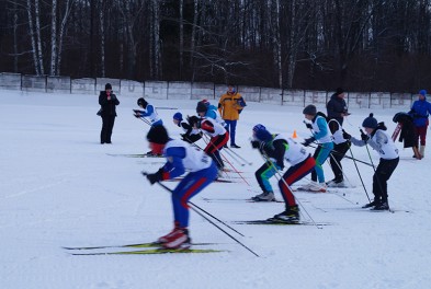 В Думиничах прошел IV этап областных соревнований по лыжным гонкам